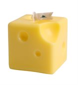 Square Shaped Cheese Candle