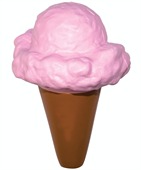 Stawberry Ice Cream Cone