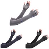 Stealth Long Sleeve Fingerless Gloves
