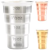 Stepped 2oz Bar Jigger