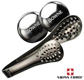 Swiss Force® Diplomat Ice Balls & Tong Set