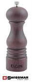 Swissmar® 177mm Walnut Coloured Wooden Salt Grinder