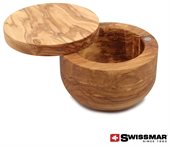 Swissmar® Siena Olive Wood Salt Keeper