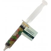 Syringe Filled With Jelly Belly Jelly Beans