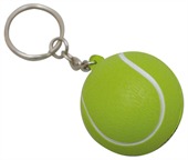 Tennis Ball Anti Stress Keyring