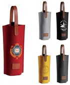 Terra Felt Single Bottle Wine Bag