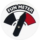 Toosh Spinner Button Badge