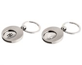Trolley Token Round Keychain