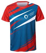 Unisex Polyester Micro Mesh Sports Tee Shirt