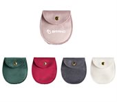 Velvet Oval Jewellery Pouch