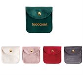 Velvet Square Jewellery Pouch