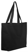 Vibe Gusseted Coloured Canvas Tote Bag