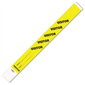Visitor Security Tyvek Wristband