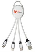 Volt Carbiner 4-In-1 Charger Cable