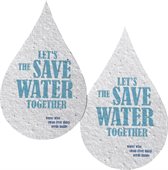 Water Drop Shaped Seed Paper