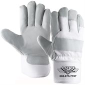 Waterproof Winter Lined Suede Cowhide Gloves