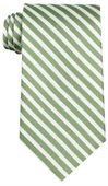 Winchester Polyester Tie In Lime White