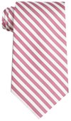 Winchester Polyester Tie In Pink White