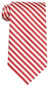 Winchester Polyester Tie In Red White