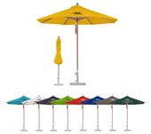 Wind Resistant 4x4m Octagon Market Umbrella