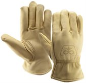 Winter Lined Premium Cowhide Leather Gloves