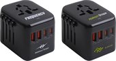 World Travel Adapter with USB-C Ports