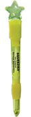 Yellow Star Light Up Pen