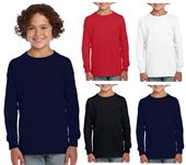 Youth Gildan Ultra Cotton Long Sleeve T Shirt