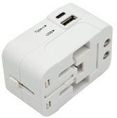 Zip Universal Travel Adapter Tracker Universal Adapter