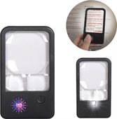 Zoom Rechargeable LED Pocket Magnifier